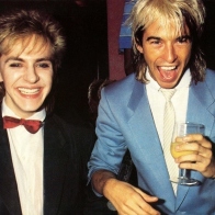 Limahl and Nick Rhodes